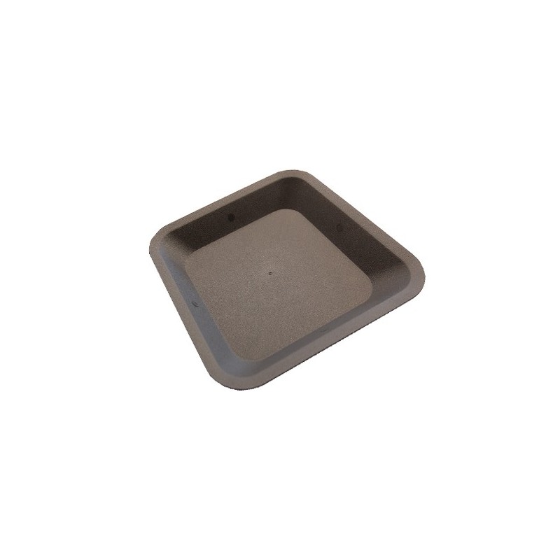 Soucoupe Noir pour pot 23 x 23 cm Ltr11