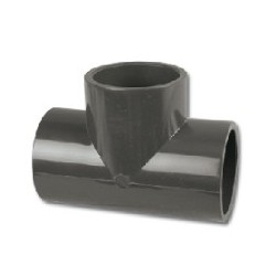 TEE à visser PVC 15 x 21