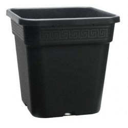 Pots carré Décoré   28.5 cm x  28.5 cm  x 28.5 cm 14L