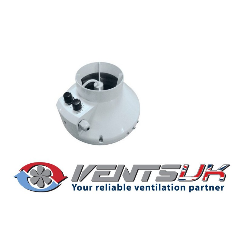 Vents Extracteur VK150 UN - 460m3 + Speed Controler / Thermostat 4m