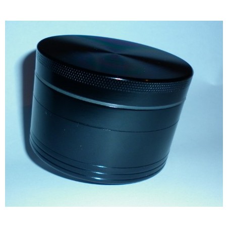 Moulin ALU Noir 4 parties 60mm