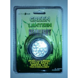 Lampe frontale LED Verte 2