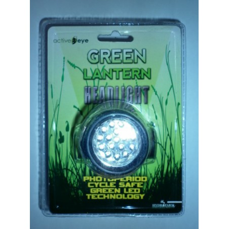 Lampe frontale LED Verte