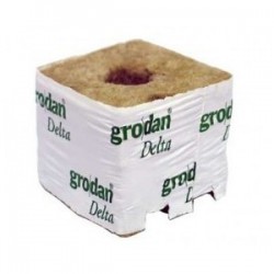 Cube laine de roche 100mm x 100mm 27/35 GRODAN