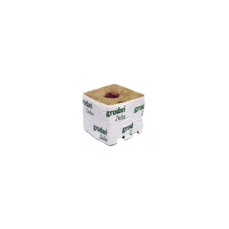 Cube laine de roche 100mm x 100mm 27/35 GRODAN