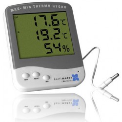 Thermomètre / Hygromètre avec sonde Hortiline