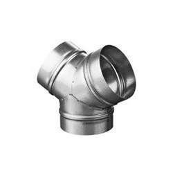 Raccord Y 125mm Métal