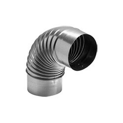 Raccord Coude 160mm Métal