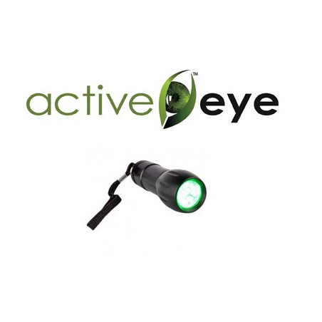 Lampe torche à LED verte