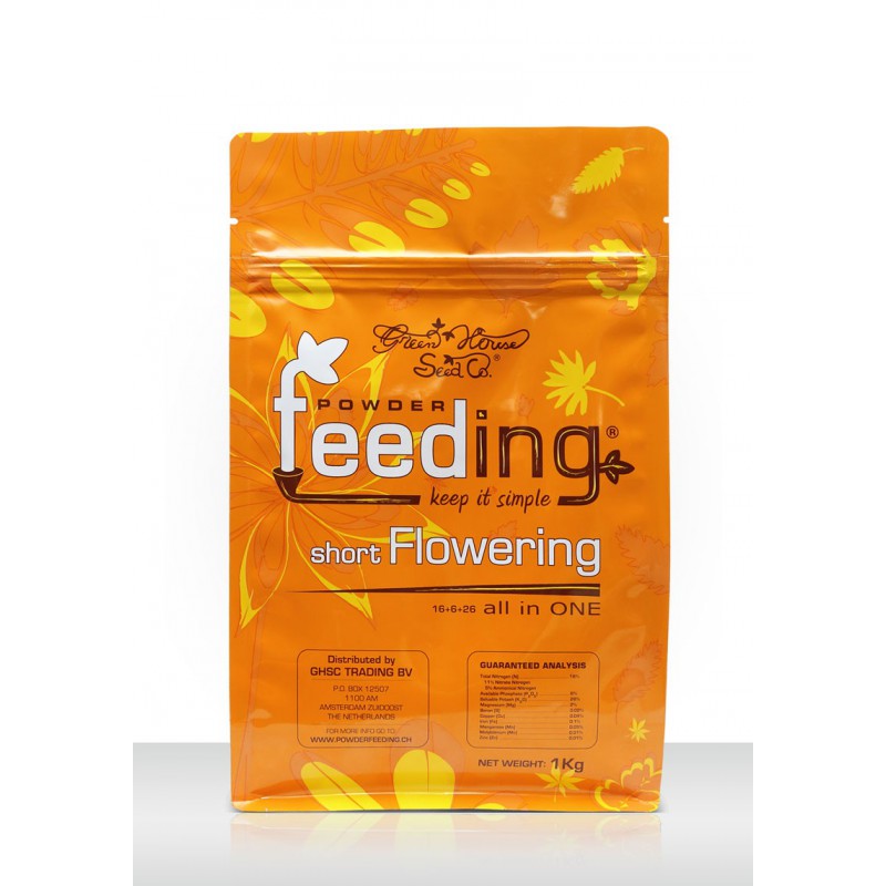 PowderFeeding SHORT Flowering 1kg GreenHouse
