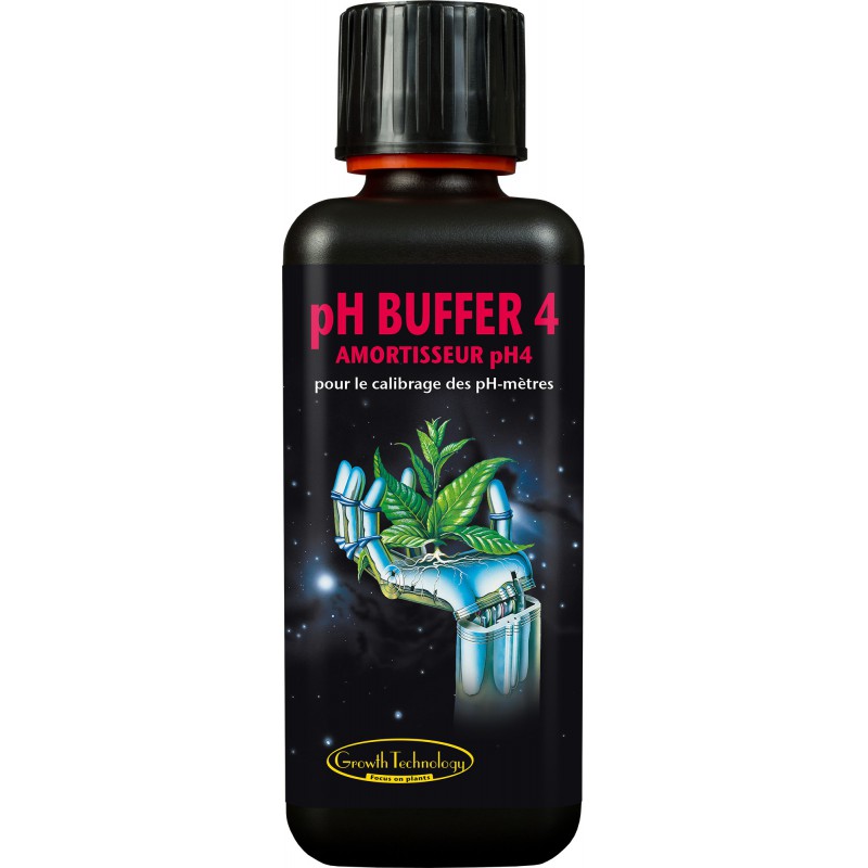 Growth Technology PH Buffer 4 - 250ml