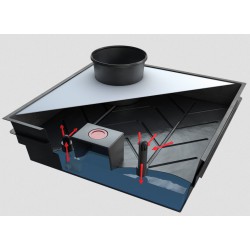 Table à marée Ebb and Flood 120 Nutriculture / 71 x 61 x 28 cm 2