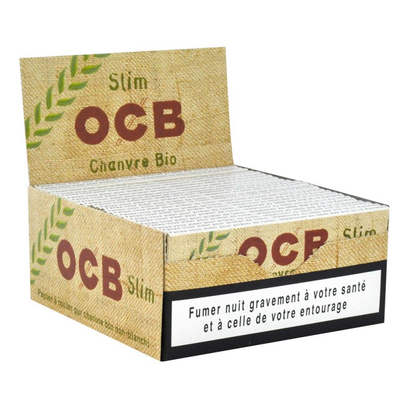 Carton de Feuilles - OCB Chanvre BIO x 50