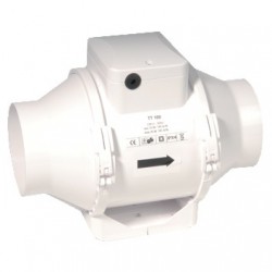 Extracteur tubulaire TT 595/680m3 diam 125