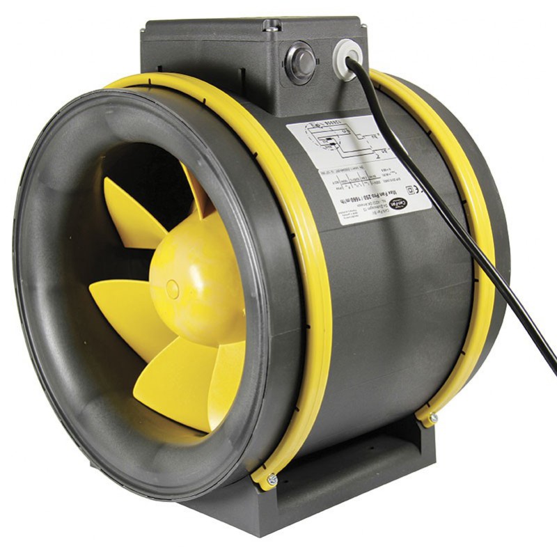 Extracteur Max-Fan ProSeries 1660m3/h 250mm 2 Vitesses - Can-Fan