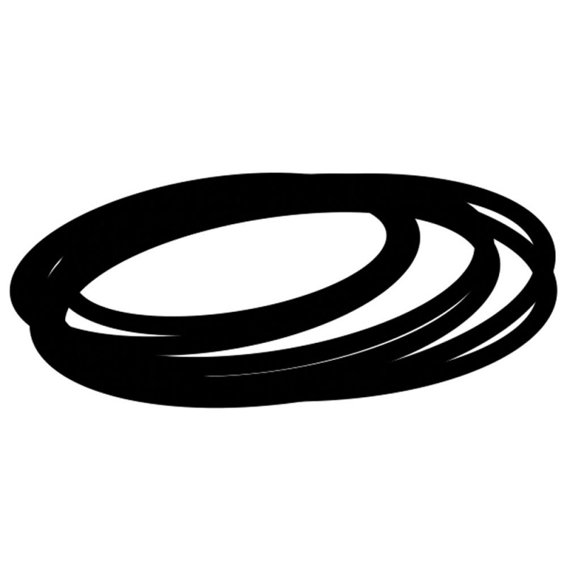 Tuyau Flexible Noir résistant 13mm - 1m