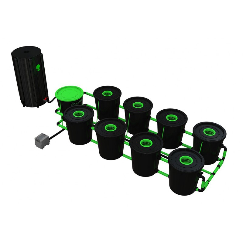 Système ALIEN RDWC XL 8 Pots 30L