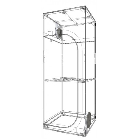 Dark Street IV - 60 x 60 x 158 cm