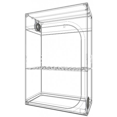 Dark Street IV - 120 x 60 x 178 cm