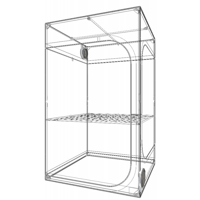 Dark Street IV - 120 x 120 x 198 cm