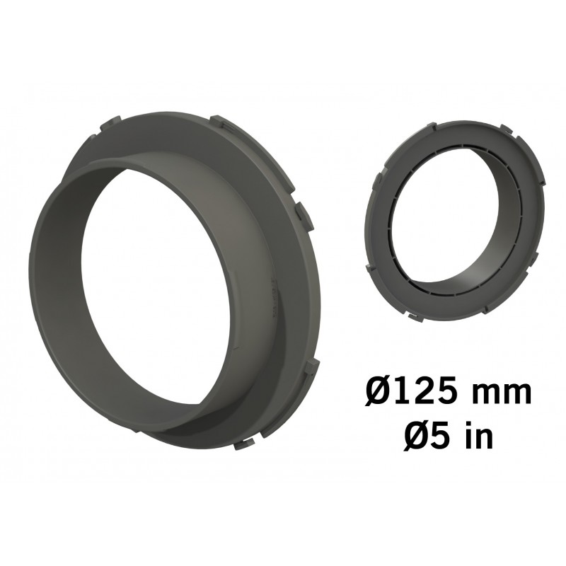 Ducting Flange - Connecteur 125mm (Tube 16mm)