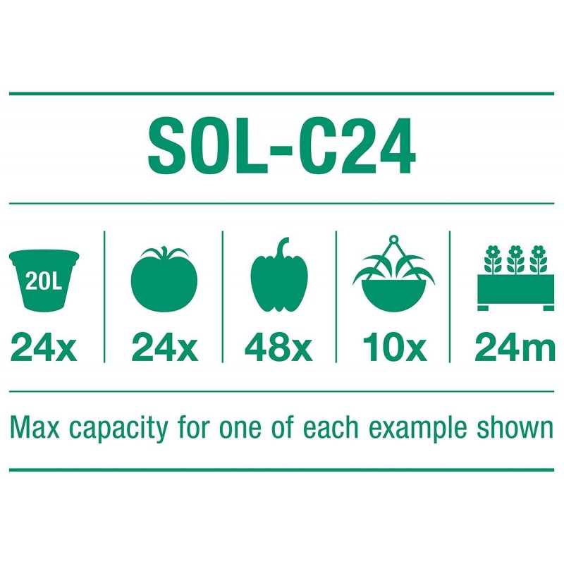 IRRIGATIA (SOL-C24) Système d'irrigation automatique Solaire