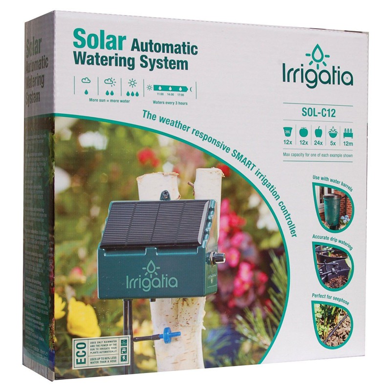 IRRIGATIA (SOL-C12) Système d'irrigation automatique Solaire