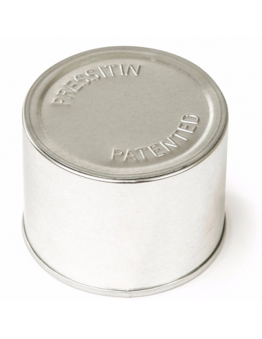 Boite métallique PRESSITIN 200ml + Couvercle
