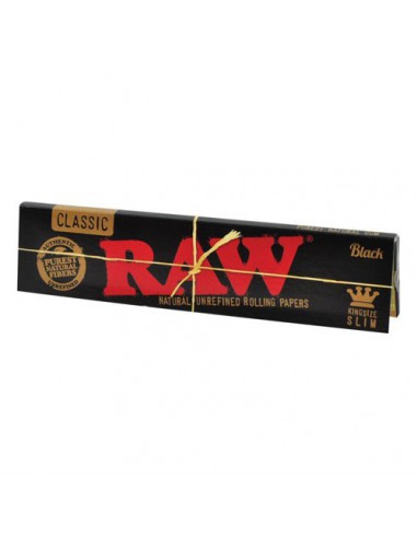 Paquet de feuilles - Raw Black x 1