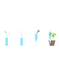 Blumat Easy x 3 Adaptateur pour bouteille 2