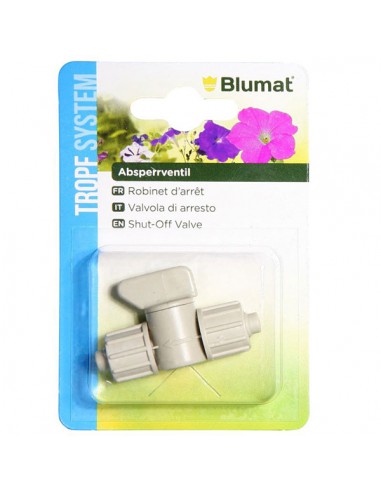 Blumat robinet d'arret 8mm