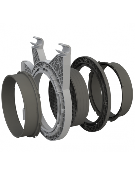 Dark Propagator / 90 X 60 X 60 cm