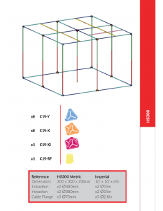 Hydro Shoot - 300 x 300 x 200 cm 2