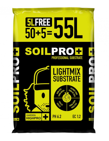 SoilPro lightmix Substrate - Garden Highpro - 55 L