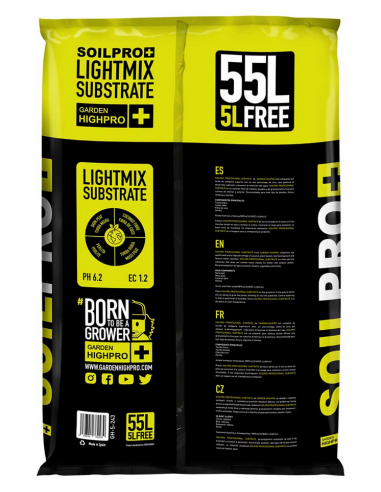 SoilPro lightmix Substrate - Garden Highpro - 55 L