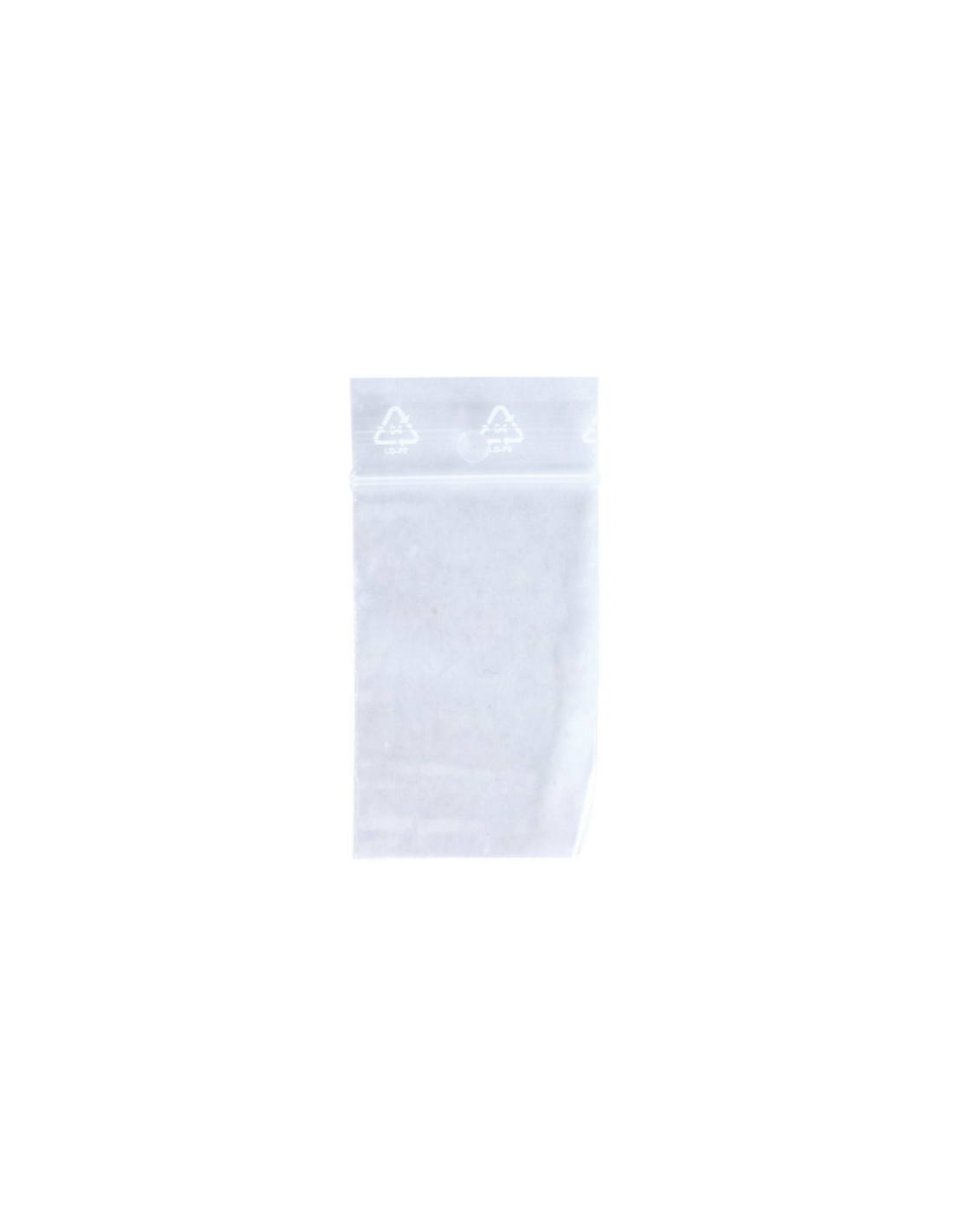 Petits sacs zip lock 6x4cm - Sachet de 100 pièces - Transparent - Livraison  gratuite