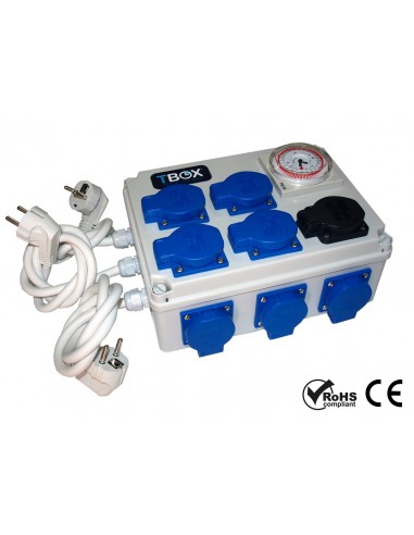 Tempobox - Timmer - 12x600W + Chauffage