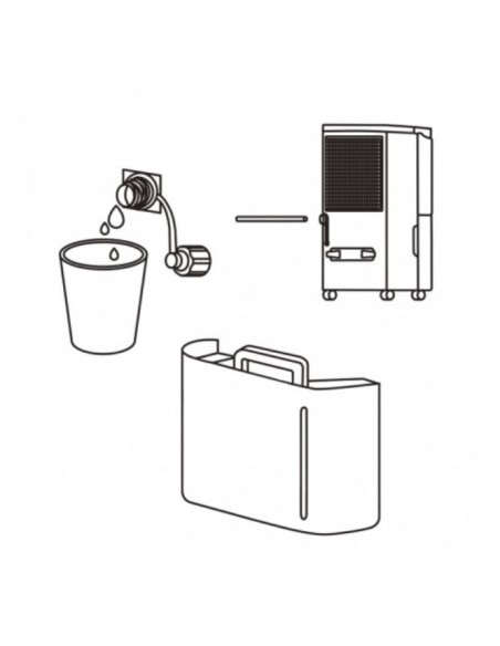 Déshumidificateur - ROHAN - 50L/Jour