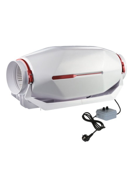 Winflex - Extracteur - 320m3/h - 3 vitesses - 100/125mm