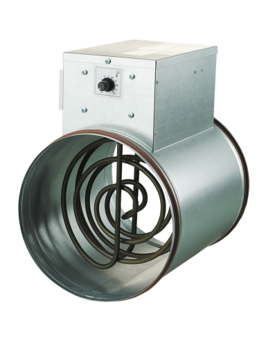 Chauffage de Gaine - 150mm - 1200w + Thermostat