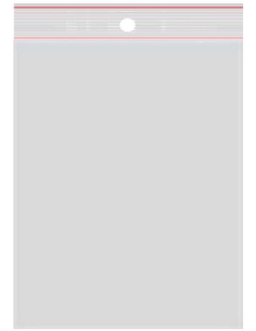 Sachet - ZIP 70 microns - 7 x 10 cm (100 unités)