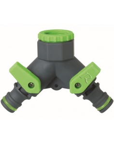 Raccord Nez de robinet double - 1/2 ou 3/4