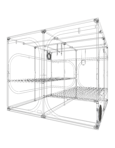 Box - Dark Room 4 - 300 x 300 x 217 cm