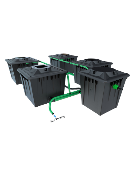 ALIEN RDWC Black series 4 Pots 36L