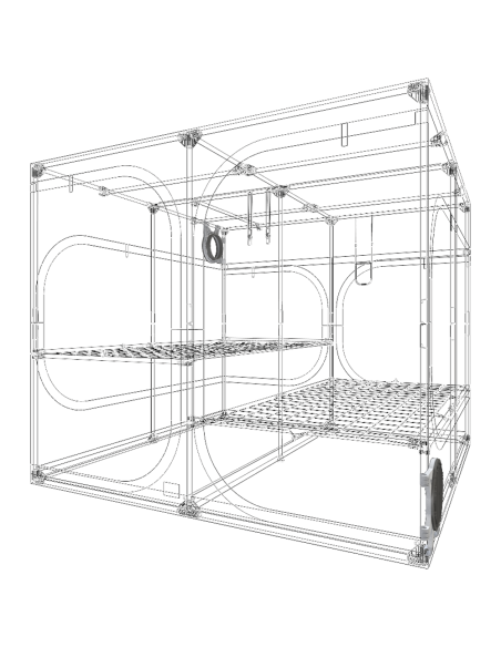 Dark Room 4 - 237 x 237 x 200 cm