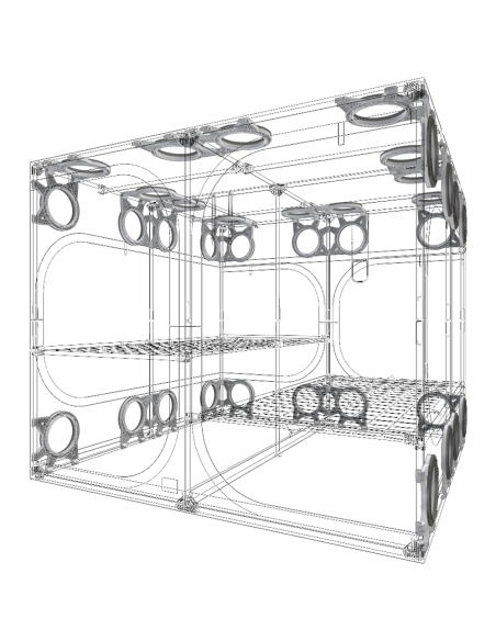 Dark Room 4 - 237 x 237 x 200 cm