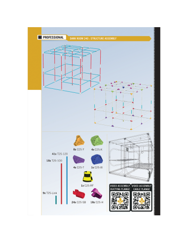 Dark Room 4 - 237 x 237 x 200 cm