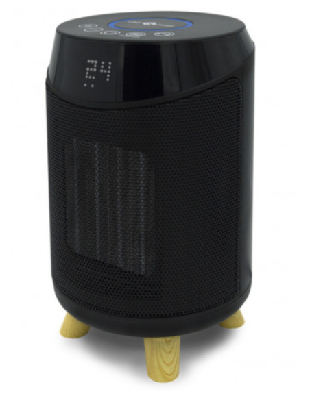 Chauffage - LISON Céramique Noir Connecté 30m²