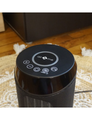 Chauffage - LISON Céramique Noir Connecté 30m²