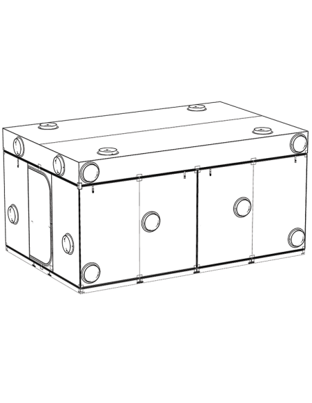 DARK ROOM 4 - INTENSE 470 x 300 x 235 cm